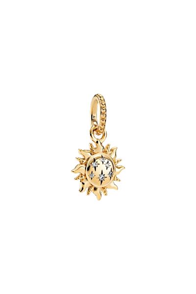 OEM Charm compatible with Pandora bracelet, Bright Sun model