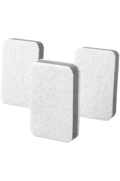 IKEA Digital Shoppy SVAMPIG Sponge, Grey-White, 3 Pack