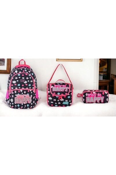 GENC DIJITAL BASKI Muggle Dream Geanta pentru copii pentru școala primară SET...