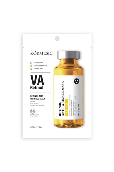 Kormesic 5 pieces of Cormicrek Retinol Anti-Wrinkle Mask 25 ml