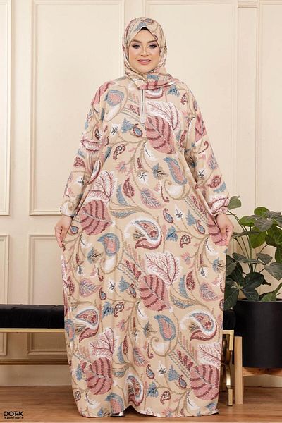 Generies Prayer cloak with attached scarf, anti-shrink cotton material