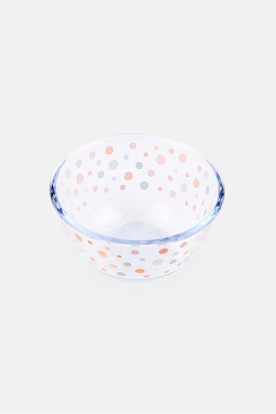 Boltze Glass Lavina Cereal Bowl, Multicolor