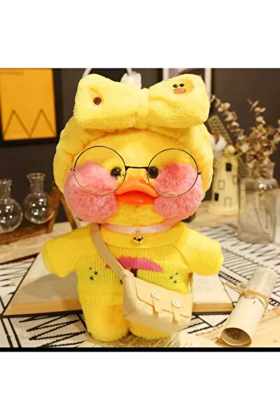 Sekk O Lalafanfan 30 Cm Sarı Ördek Aksesuarlar Görselde Gördüğünüz Model Ve Aksesuarlar Ile Gönderiliyor