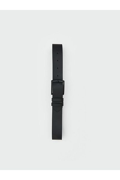 LC Waikiki Black Leather Look Boy's Belt