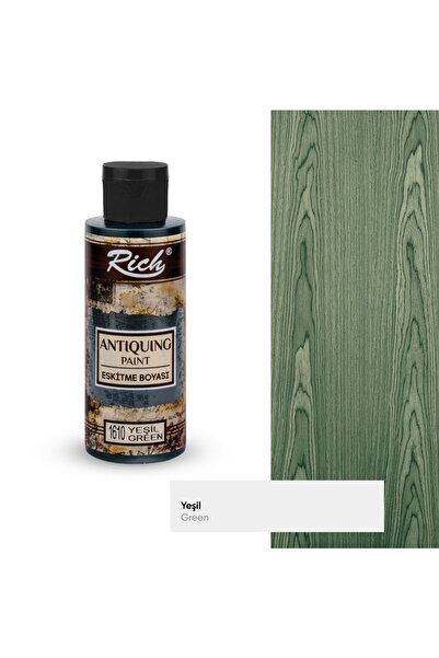 Rich ANTİK ESKİTME BOYASI 120CC YEŞİL 1610