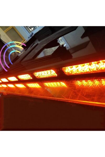 C9 Led Bar 120 Cm Mercekli Turuncu Modlu 12 - 24 Volt