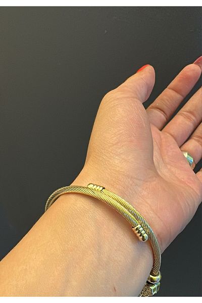 Gönülden Tasarım Sea Shell Angel and Heart Women's Handcuff Bracelet