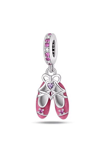 OEM Charm compatible with Pandora bracelet, model "Ballet Princess"