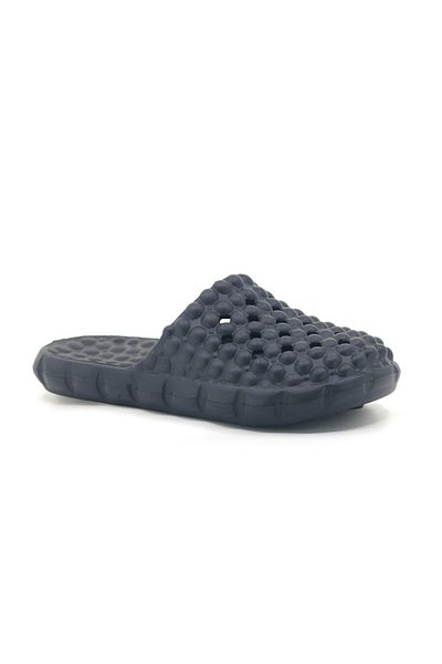 HEREVEMAGAZA Gezer Zenne Closed Perforated Eva Slippers Black