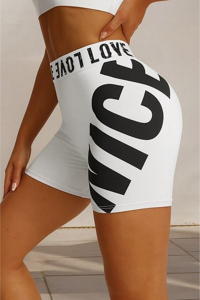 GHASSY CO. Ghassy Co. Ψηλόμεσο γυναικείο αθλητικό σορτς Stretchy Shaper Tummy Tightener Αναπνεύσιμο Fitness Sh