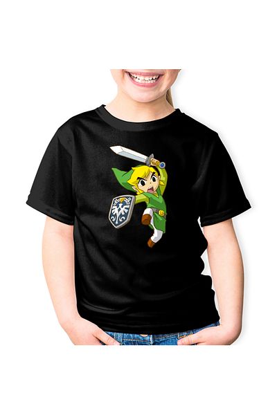 OEM Tricou copii Legend of Zelda Link Atac Gamer