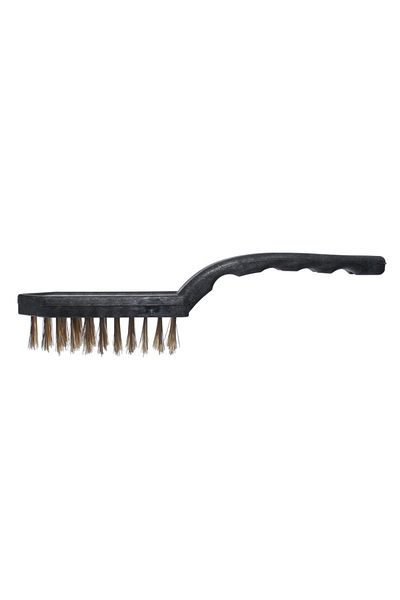 flores Wire brush with plastic handle, black, 230 mm