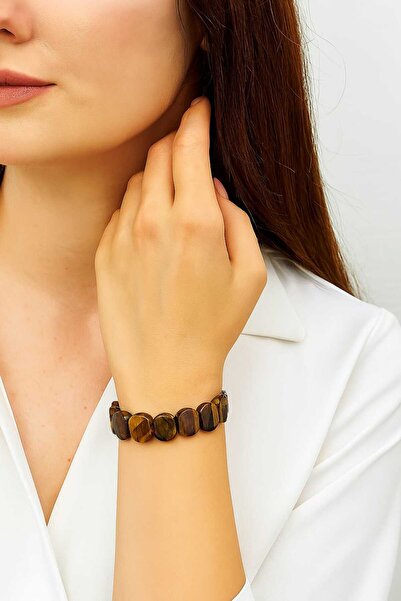 TAKI DERYASI سوار رولكس بيضاوي الشكل من كريستال عين النمر