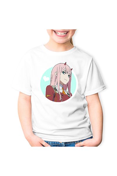 OEM Tricou copii Darling in the FranXX Zero Two Android Anime