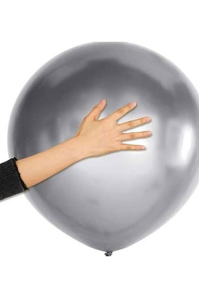 Çemrek Süs Parti Kalisan 24 Inch Balloon Jumbo Chrome Balloon 2 Pieces