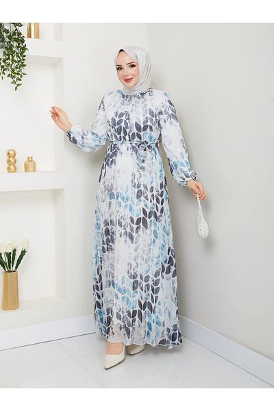 samu butik Hijab Chiffon Dress