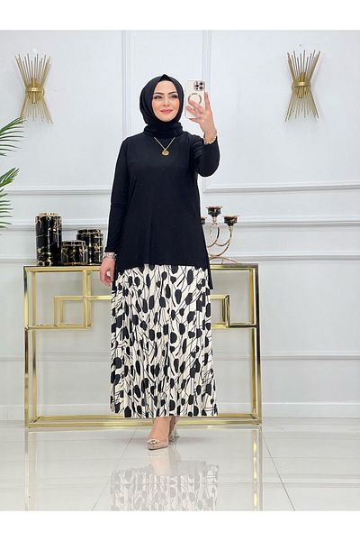 NİSUM MODA Σετ με μοτίβο Sandy φούστα