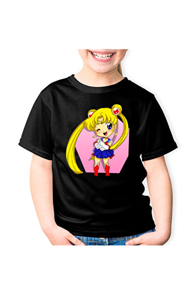 OEM Tricou copii Sailor Moon Chibi Bebe Anime Manga
