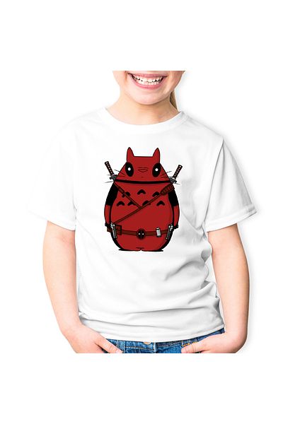 OEM Tricou copii Deadpool Fat Cat Hero Ninja