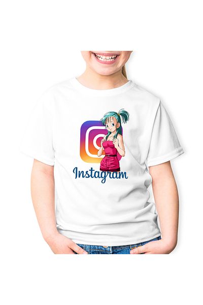 OEM Tricou copii Insta Girl Anime Dragon Ball Z Instagram Creator