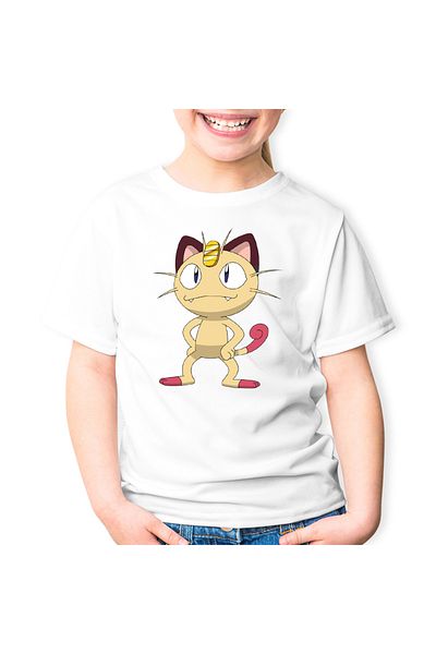 OEM Tricou copii Pokemon Pisica Cat Meow Sword