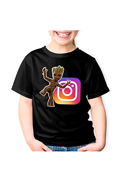 OEM Tricou copii Baby Groot Instagram Influencer Creator