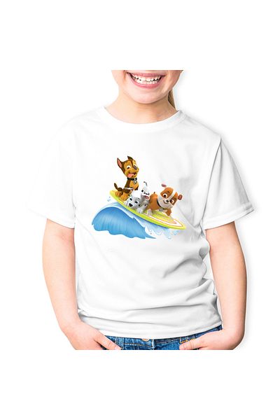 OEM Tricou copii Paw Patrol Catelusi Mare Valuri Dalmatian