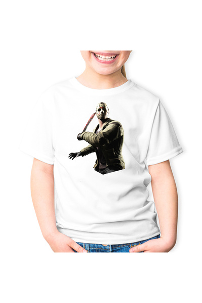 OEM Tricou copii Mortal Kombat Jason Voorhees Freedy Kruegger Chainsaw