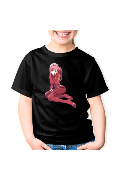 OEM Tricou copii Darling in the FranXX Zero Two Pilot Anime