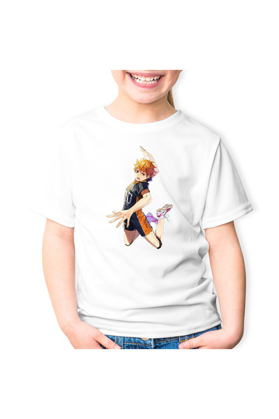 OEM Παιδικό μπλουζάκι βόλεϊ Anime Shoyo Hinata Haikyuu Haikyu!!