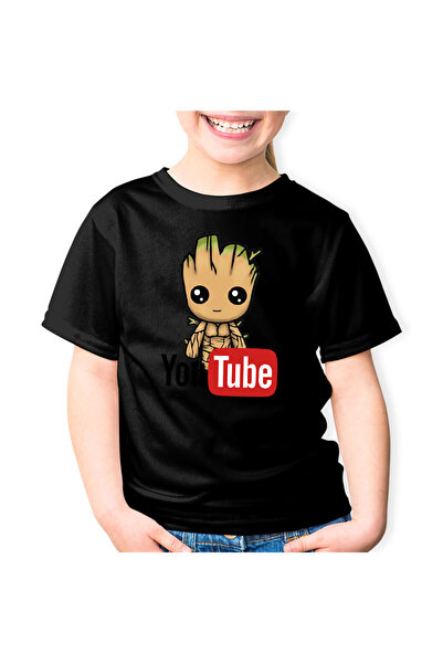 OEM Παιδικό μπλουζάκι Baby Groot Youtuber Youtuber