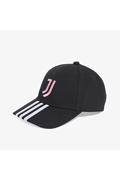 adidas Șapcă de fotbal neagră unisex pentru acasă a Juventus