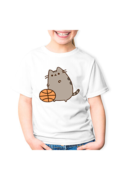 OEM Tricou copii Pusheen Cat Minge Basket Pisica Plus