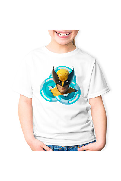 OEM Tricou copii Wolverine Legendary Skin Fortnite VBucks