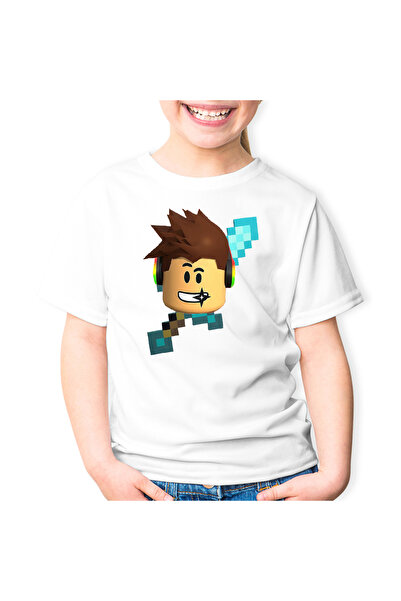 OEM Tricou copii Roblox Diamond Sword Minecraft