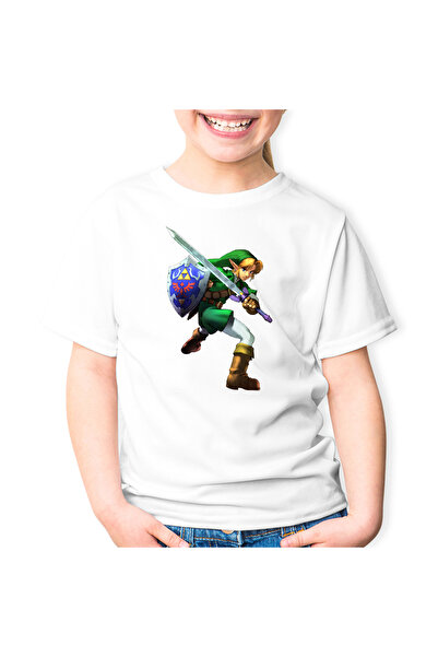 OEM Tricou copii The Legend of Zelda Link Sabie Scut