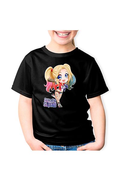 OEM Tricou copii Joker Suicide Squad GTA Vaduva Neagra Gang