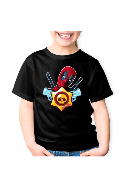OEM Tricou copii Deadpool Brawl Stars Legend Player
