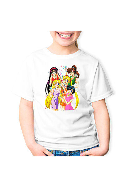 OEM Tricou copii Party Girls Sailor Moon Happy Vibe