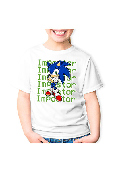 OEM Παιδικό μπλουζάκι Sonic the Hedgehog Among Us Impostor