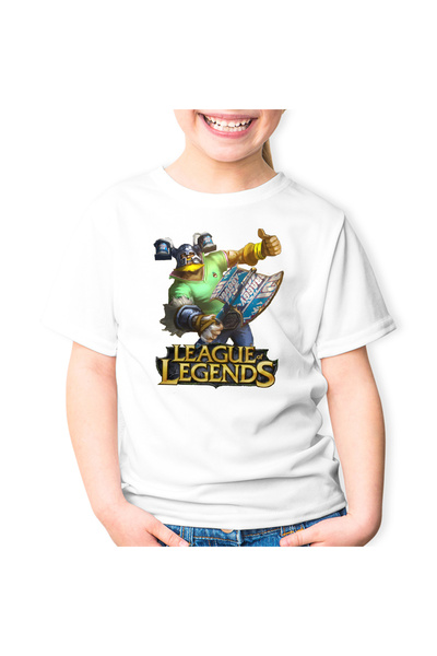 OEM Παιδικό μπλουζάκι League of Legends Olaf LoL eSport Gaming