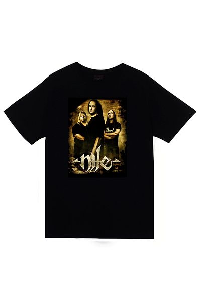 fame-stoned Nile – Music Band Printed Unisex 100% Cotton Black T-Shirt