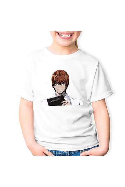 OEM Tricou copii Death Note Kira Light Yagami Killer Ispita