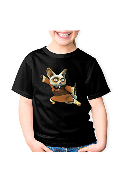 OEM Детска тениска Майстор Шифу Кунг-фу Панда Инструктор Сенсей