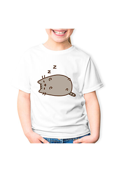 OEM Tricou copii Pusheen Cat Somn Sforait Pisica Plush Pussy