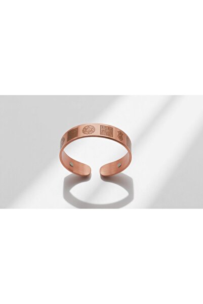 AYDESİA Pure Natural Copper Bracelet with Magnet Inside Prayer Motif Where Health and Elegance Meet