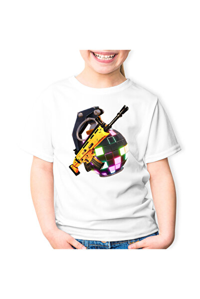 OEM Tricou copii Magenta Bomb Scar Fortnite