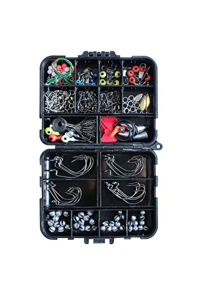FISHINGBOX MAKE FISHING BETTER Set 187 accesorii pentru pescuitul la răpitori...