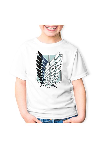 OEM Tricou copii Attack on Titan Scouting Legion Crest Anime Manga