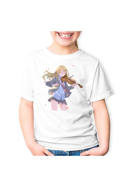 OEM Tricou copii Your Lie in April Kaori Vioara Romantic Anime